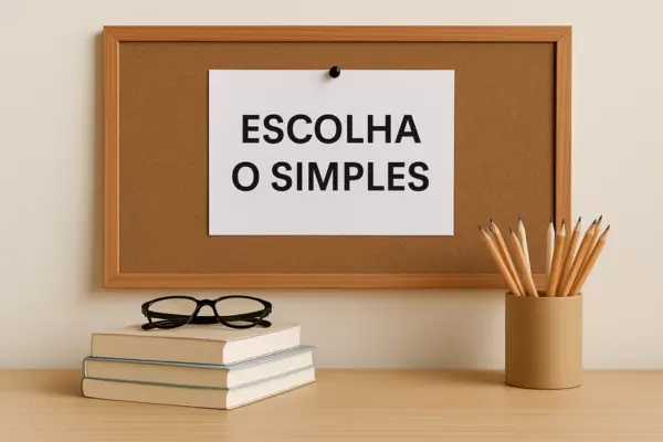 Escolha o Simples e Organizado